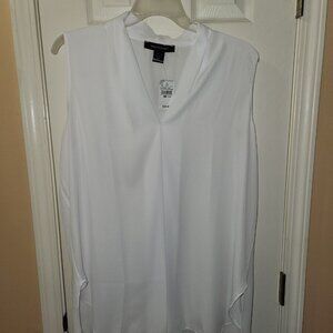 Ashley Stewart White Blouse Size 18/20 - NWT
